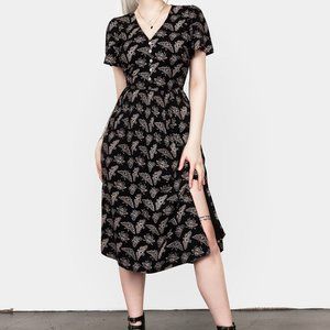 Mortmoth shirt sleeve midi dress